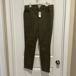 Loft green chinos